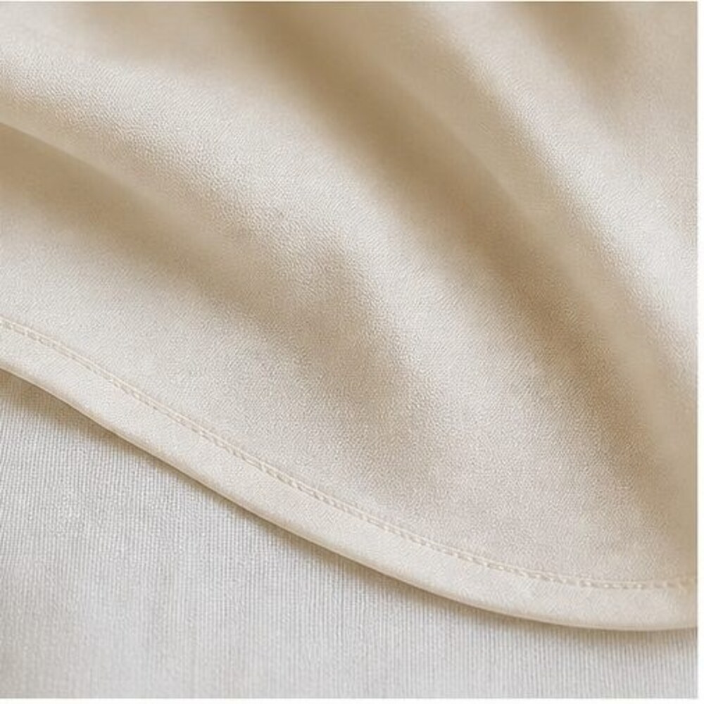 Cream Ruffle Blouse - Picture 6 of 6